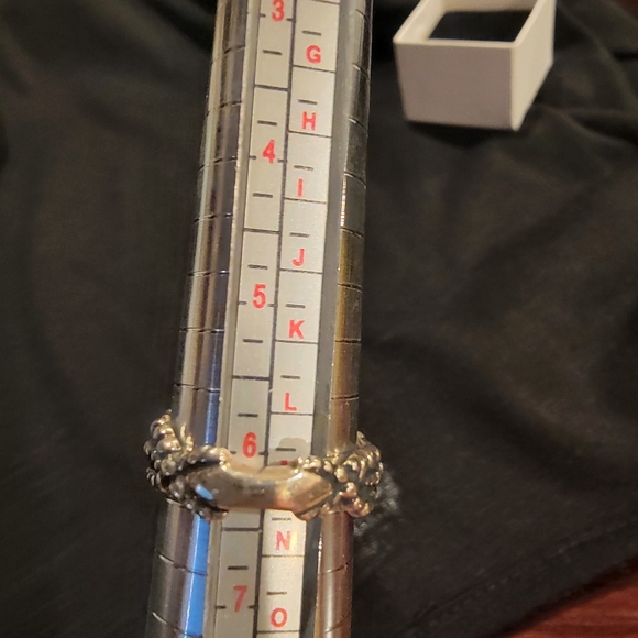 Silver Drusy Ring - Picture 5 of 5